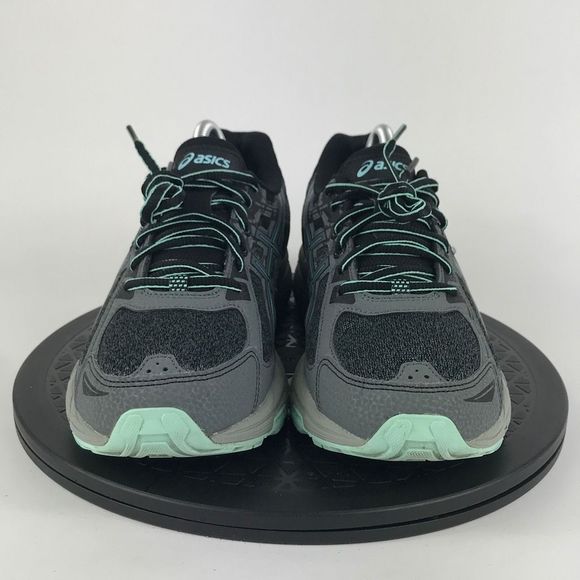 Asics Gel-Venture 6 Gray/Blue Athletic Running Shoes 1012A504 Women’s Size 10 - Picture 2 of 12